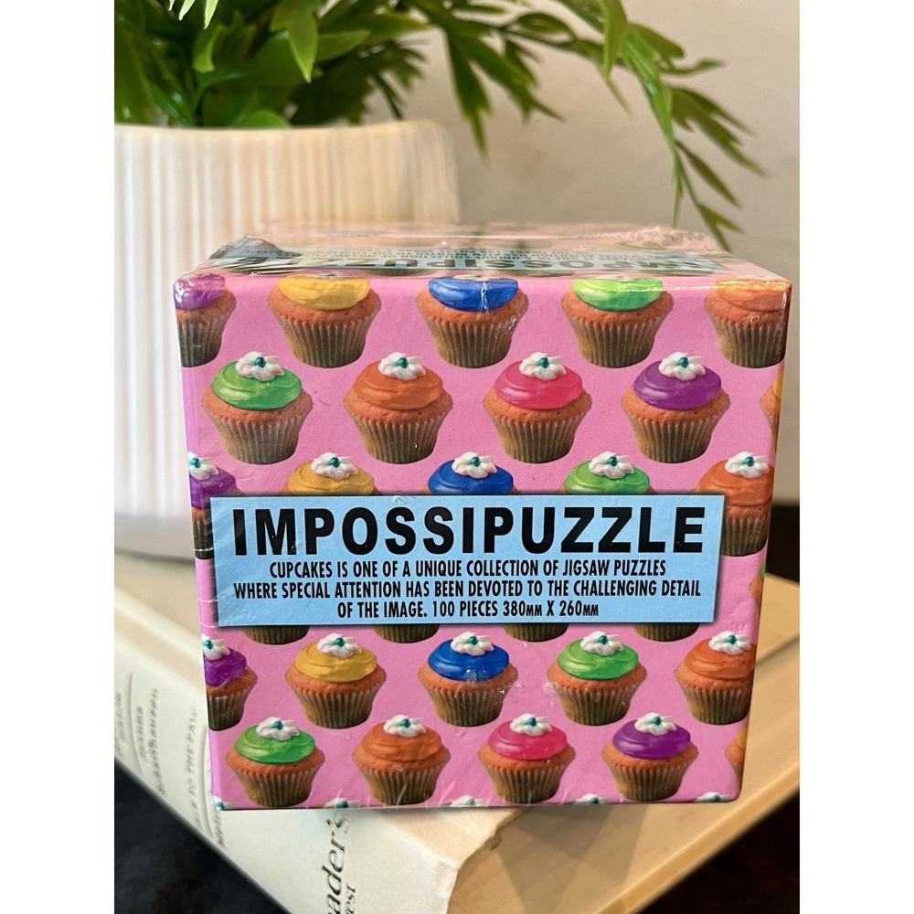 Funtime Impossipuzzle Cupcakes 100 Piece Jigsaw Puzzle Sealed 2015 New